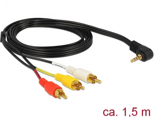 3.5mm AV A/V AUDIO VIDEO TV Kabel Für Canon MD101 MD110 MD111 MD120 3.5mm AV A/V AUDIO VIDEO TV Kabel Für Canon MD101 MD110 MD111 MD120