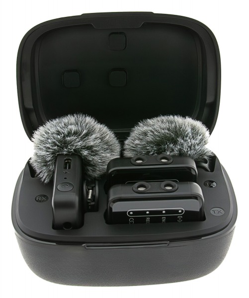 2 wireless microphones for Canon EOS Rebel T1i