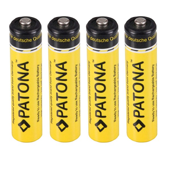 4x telefon batteri f. Amplicomms PowerTel 701