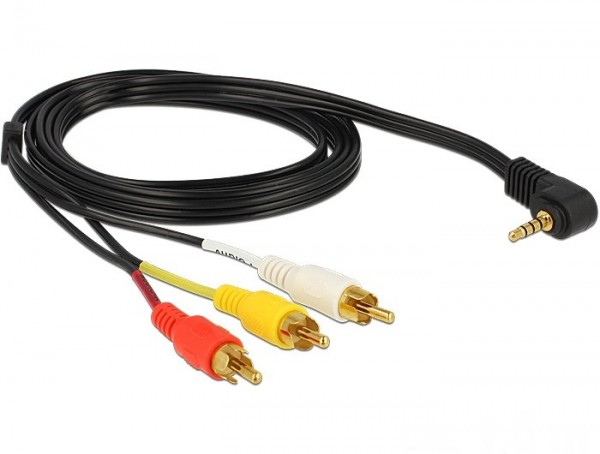 RCA-kabel guldpläterad för Canon MV930