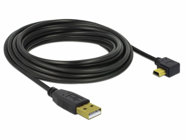 USB-kabel 5m vinkel plugg f. Canon Digital IXUS 430