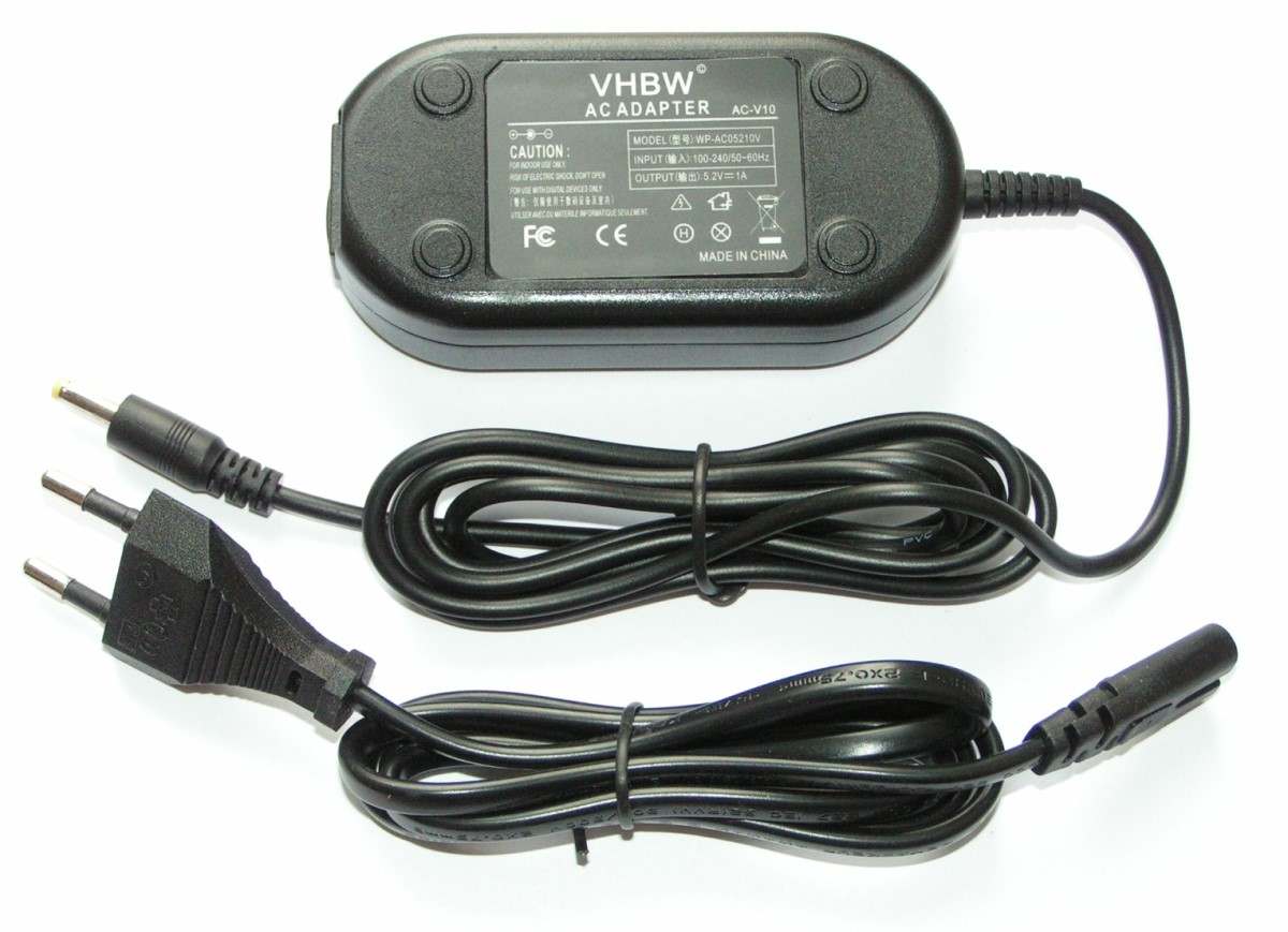 AC Adapter For JVC Camcorders – Compatible With GR-D22U, GR-D30, GR-DV500U, DV800, GR-SXM330 Models
