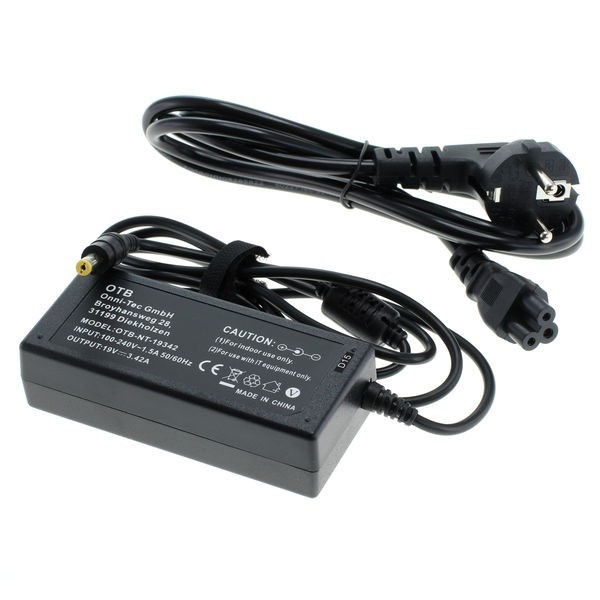 AC adapter för ACER TravelMate 212TXV