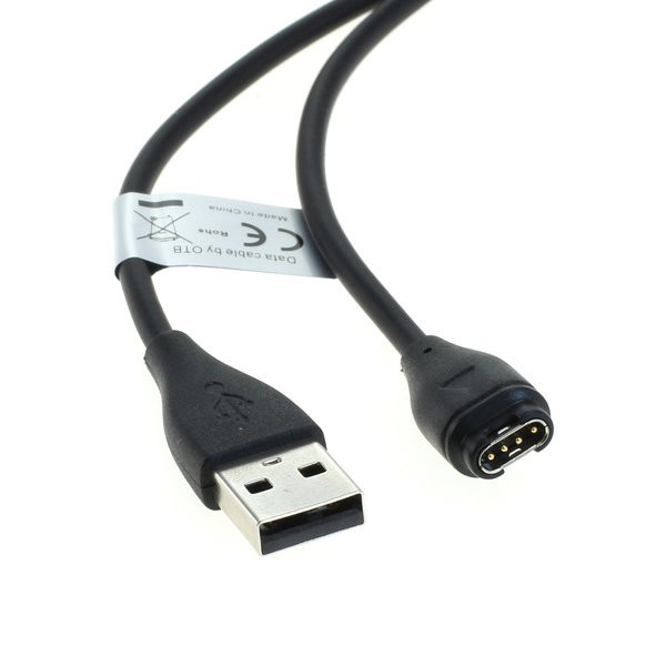 USB-datakabel laddningskabel f. Garmin fenix 6X - Pro Solar Edition